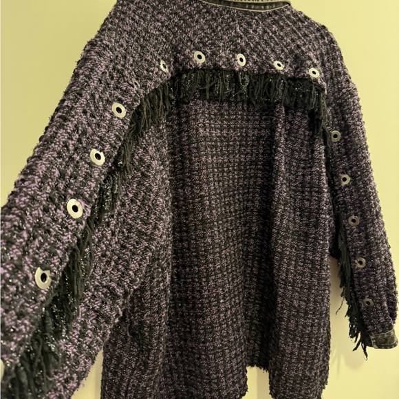 Diesel jacket purple tweed - Picture 10 of 10